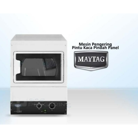 Maytag Dryer Gas 10,5Kg Pintu Kaca - Panel Bawah (setara dengan merk lain kapasitas 15kg)
