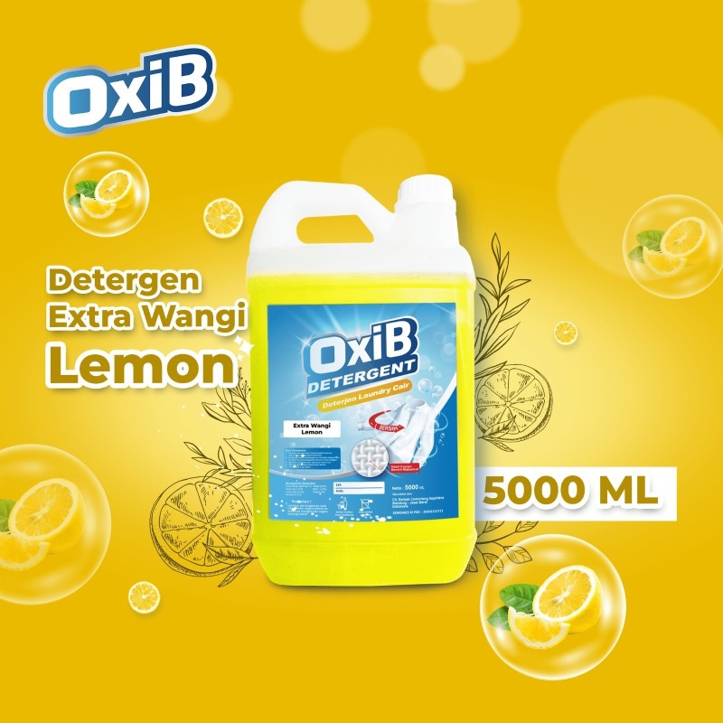 Deterjen Extra Wangi Lemon 5 Liter